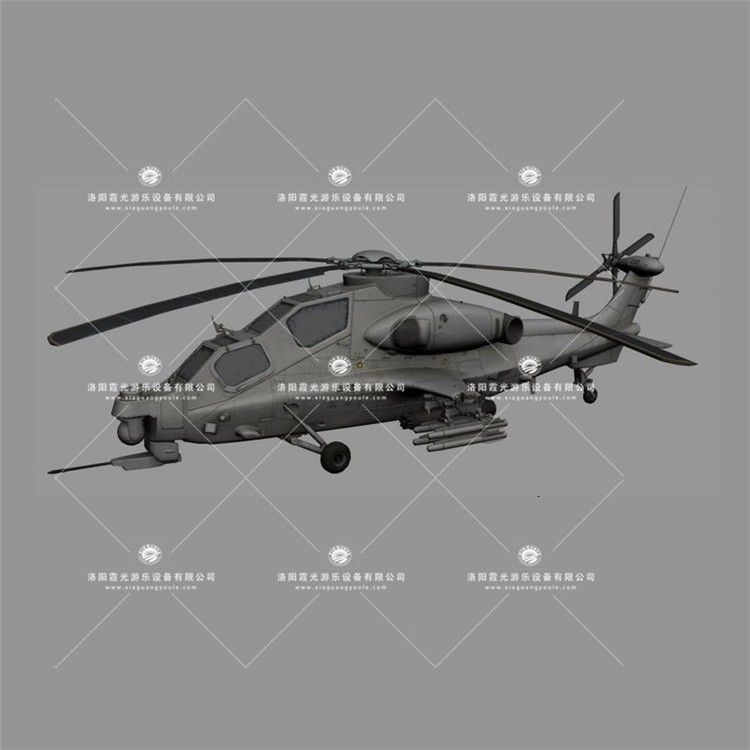 盘锦武装直升机3D模型